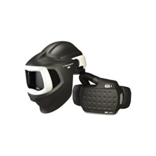 Cagoule de soudure passive (PAPR) | 3M | SPEEGLASS 9100MP ADFLO PAPR CASQUE CHANTIER REF 577700